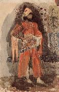 Mikhail Vrubel A Perslan Prince painting